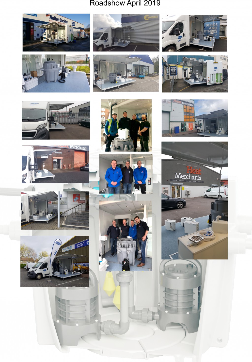 Saniflo Roadshow - Pumping Stations